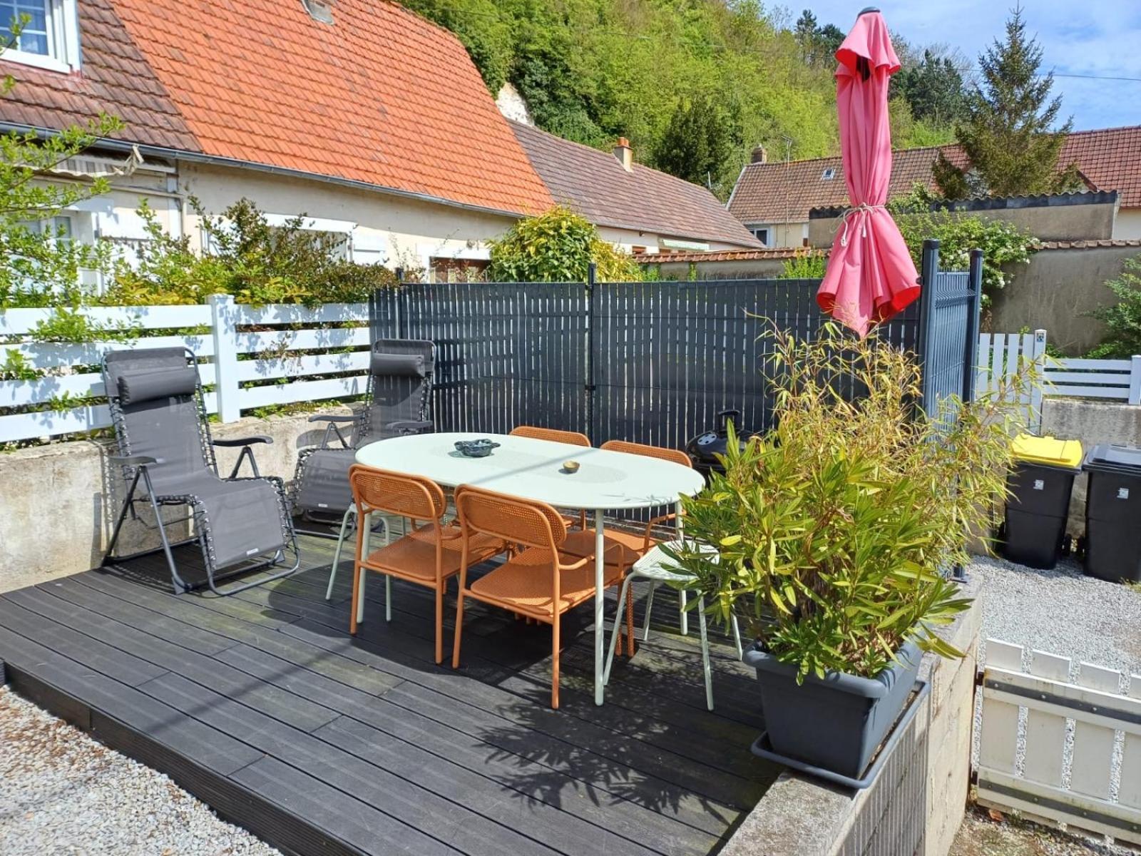 Agréable maison 3* en bord de mer Dieppe Exterior foto