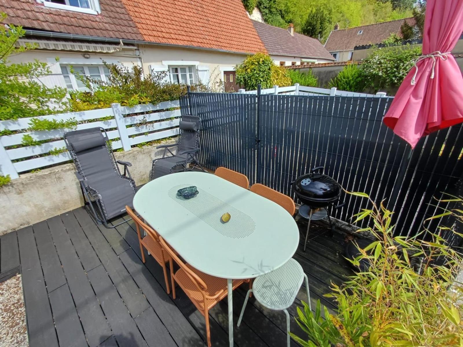 Agréable maison 3* en bord de mer Dieppe Exterior foto