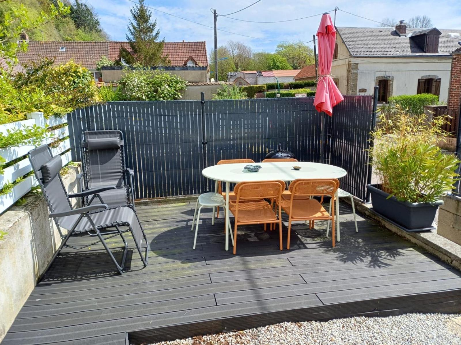 Agréable maison 3* en bord de mer Dieppe Exterior foto